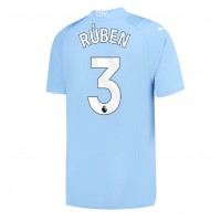 Pánský Fotbalový dres Manchester City Ruben Dias #3 2023-24 Domácí Krátký Rukáv